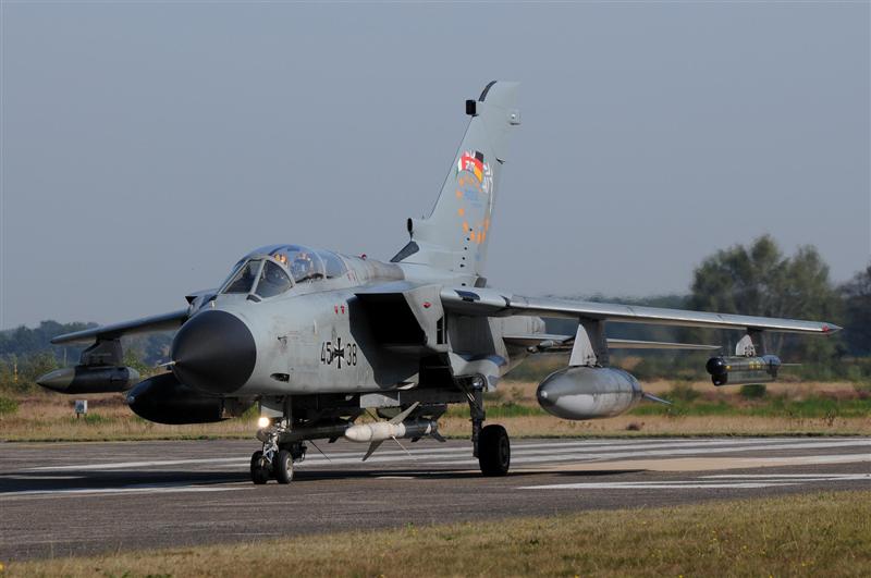 40 years PANAVIA Tornado on taxiway.jpg
